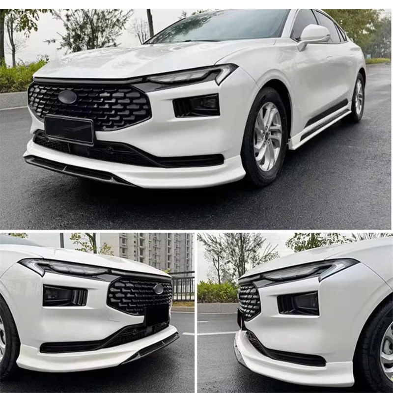 

For Ford Mondeo Sedan 2022-2025 Year Front Diffuser Lip Separator Body Kit Spoiler Car Styling Accessories