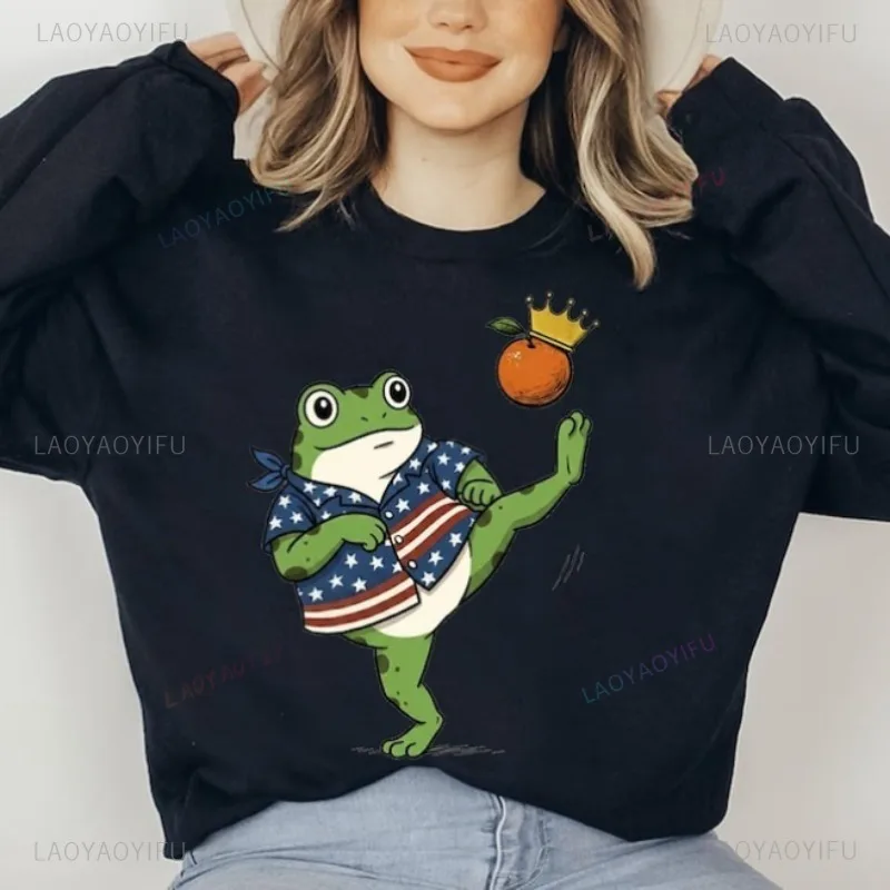 

Frog Resist Protest Sweatshirt Interesting Frogs Protest Sweatshirt Fashion Long Sleeve Hoodie Unisex New Year Hoodies
