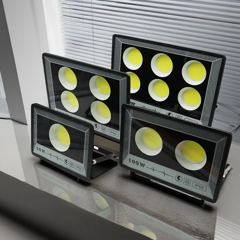 

НОВЫЙ 50/100/200/300/400/500 Вт светодиодные прожекторы переменного тока 175-265 В наружные настенные прожекторы прожекторы IP66 водонепроницаемые светодиодные уличные фонари ГОРЯЧИЕ