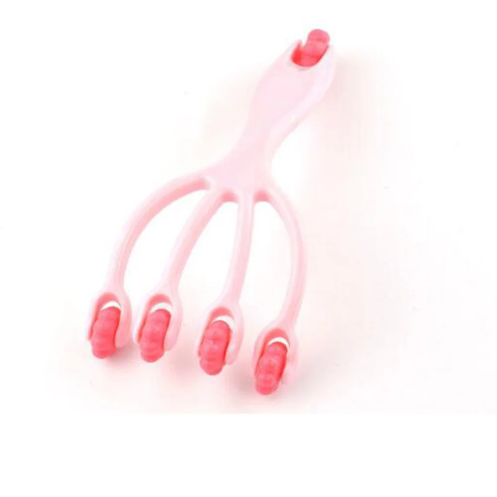 

4Pcs Four Claws Rolling Massager Compact Handheld Massager for Head Foot Leg Promote Blood Flow and Relieve Body Fatigue