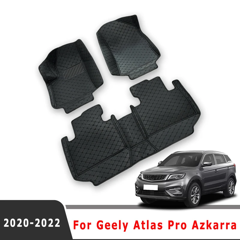 Car Floor Mats For Geely Atlas Pro Azkarra 2020 2021 2022 Auto Interiors Accessories Foot Rug Products Replacement Part Vehicles