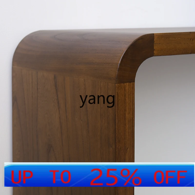 

Lmm Chinese-style old elm strip table classical simplicity Song-style aesthetic strip case porch table partition table