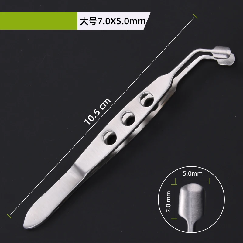 Eyelid Turn Eye Apparatus Clip Tool Ophthalmic Meibomian Glands Massage Eye Care Stainless Steel New Eyelid Massage Tweezers