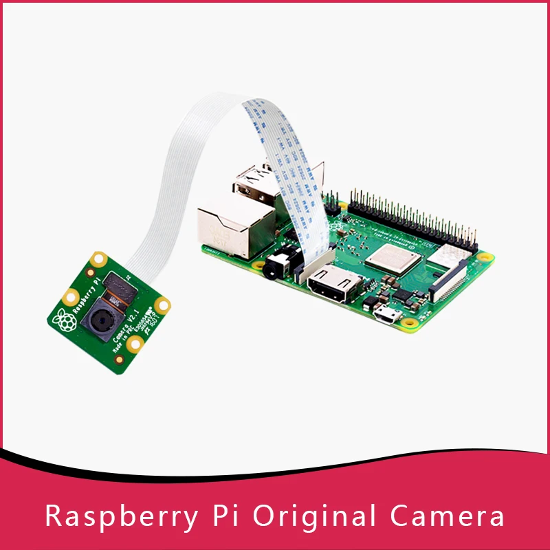 Raspberry Pi Camera V2 Module NoIR, 8MP Sony IMX219 Sensor, Night Vision, Compatible with Raspberry Pi 4 / 3B+ / 3B