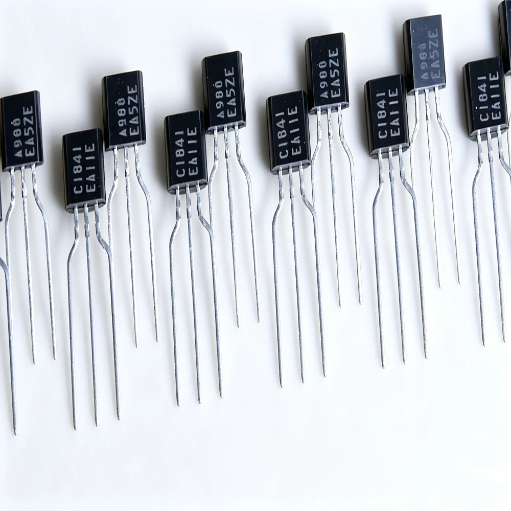 10pcs/lot=5pairs 2SA988 2SC1841 TO-92 5pcs A988 + 5pcs C1841 In Stock