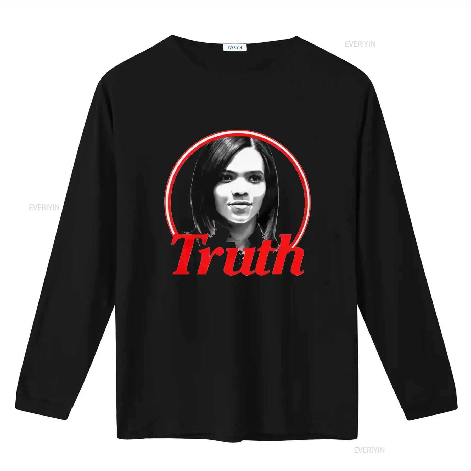CANDACE OWENS Fan Art T Shirt Truth Design for Politics Enthusiasts vintage Washed Versatile Top For Everyday Wear Slightly