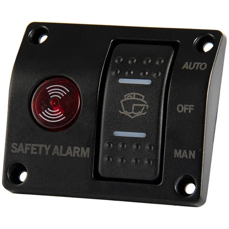 Super Sale Marine Water Level Sensing Switch Panel Automatic Alarm System Bilge Pump Cabin Bottom Pump Sensing Accessories