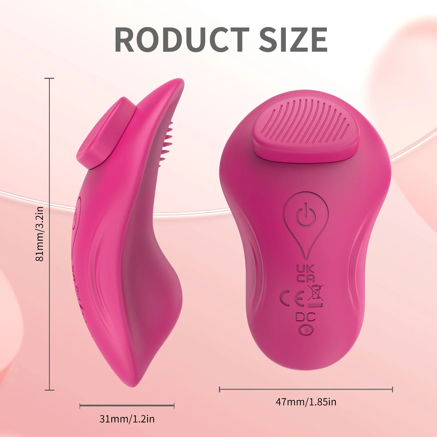 Bluetooth APP Wearable Mini Vibrator Female Clitoral Stimulator Remote Control Panties Vibrating Adult Sex Toy for Women Couples