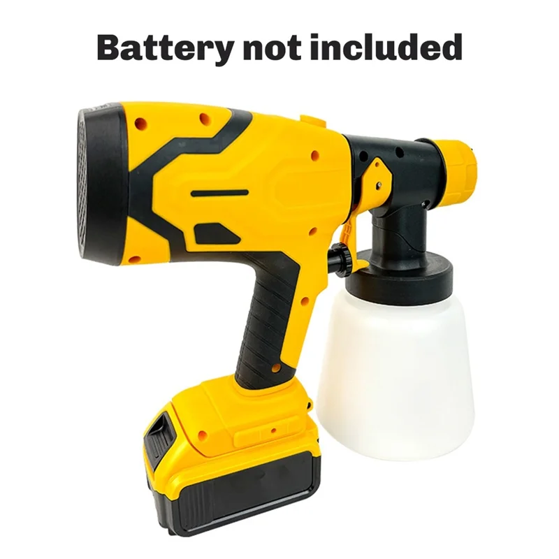 สําหรับ DeWalt 18V 20V แบตเตอรี่เครื่องพ่นสีไร้สายไฟฟ้าอัตโนมัติ Paint Sprayer ชุดเครื่องมือเครื่องมือไฟฟ้า