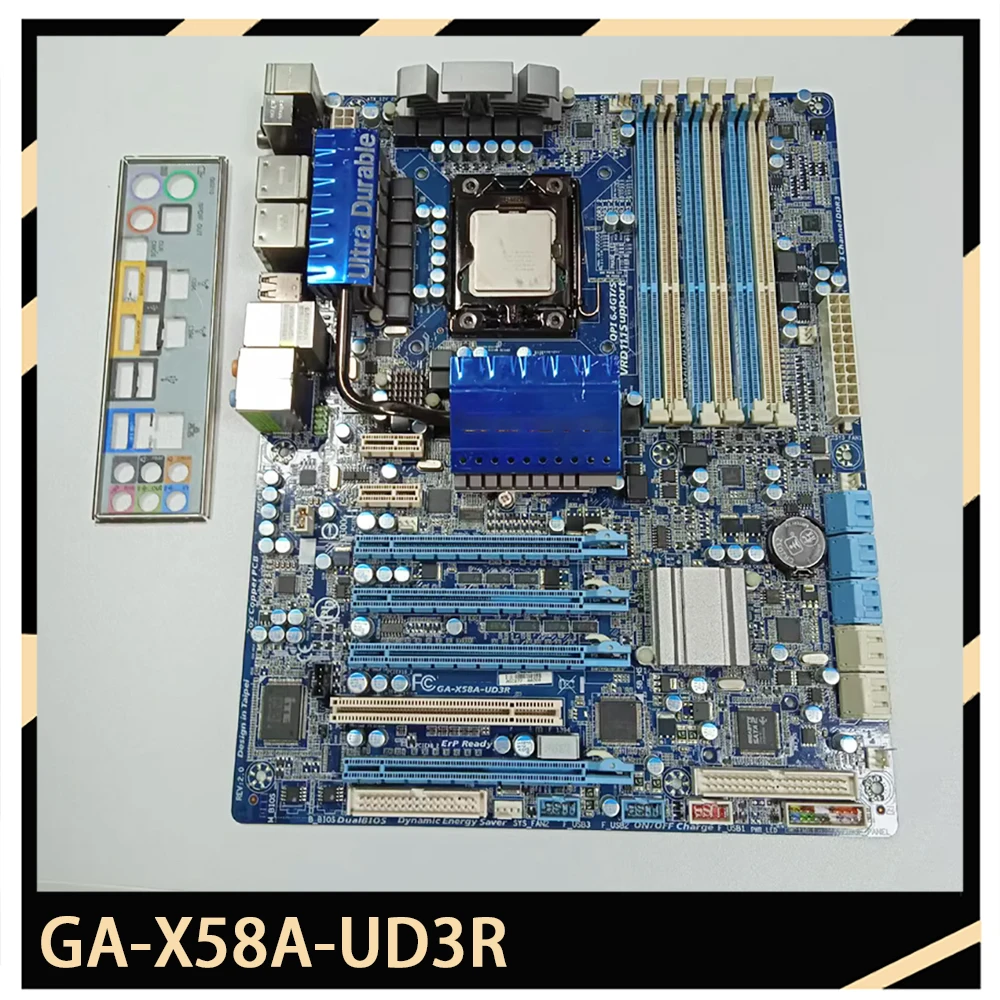 GA-X58A-UD3R для Giga-byte X58 Socket LGA1366 DDR3 Материнская плата для настольных ПК