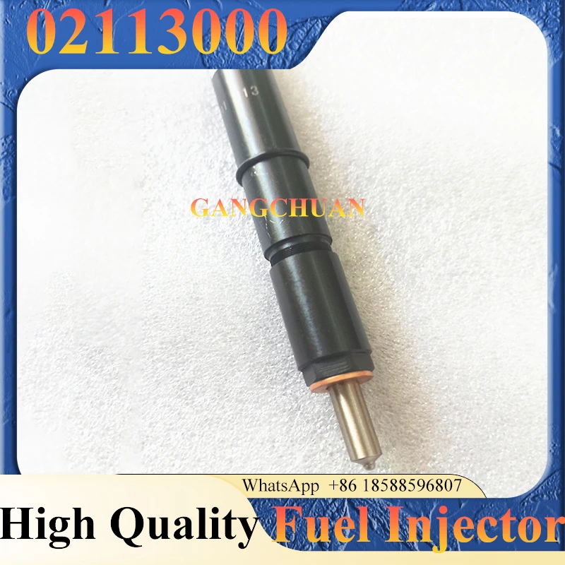Consistent Performance Diesel Fuel Injector 0432191313 02113000 for D6D Engine EC160B EC210B Fuel Injector