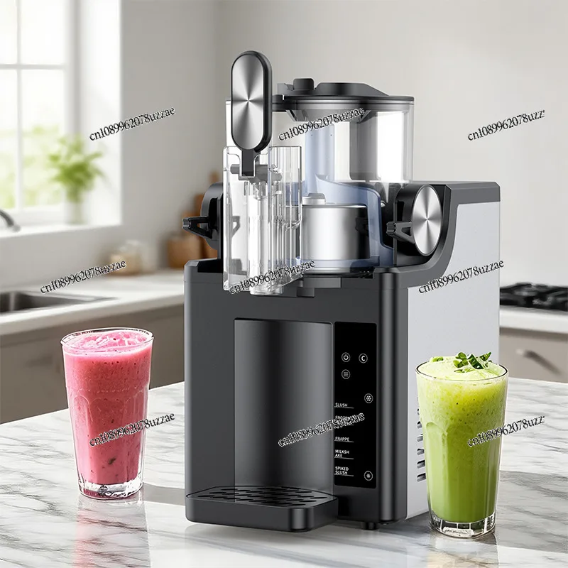 Ice Cream Machine Small Automatic Multi-function Cold Drink Automatic Cleaning Smoothie Cotton Snow Melting Machine