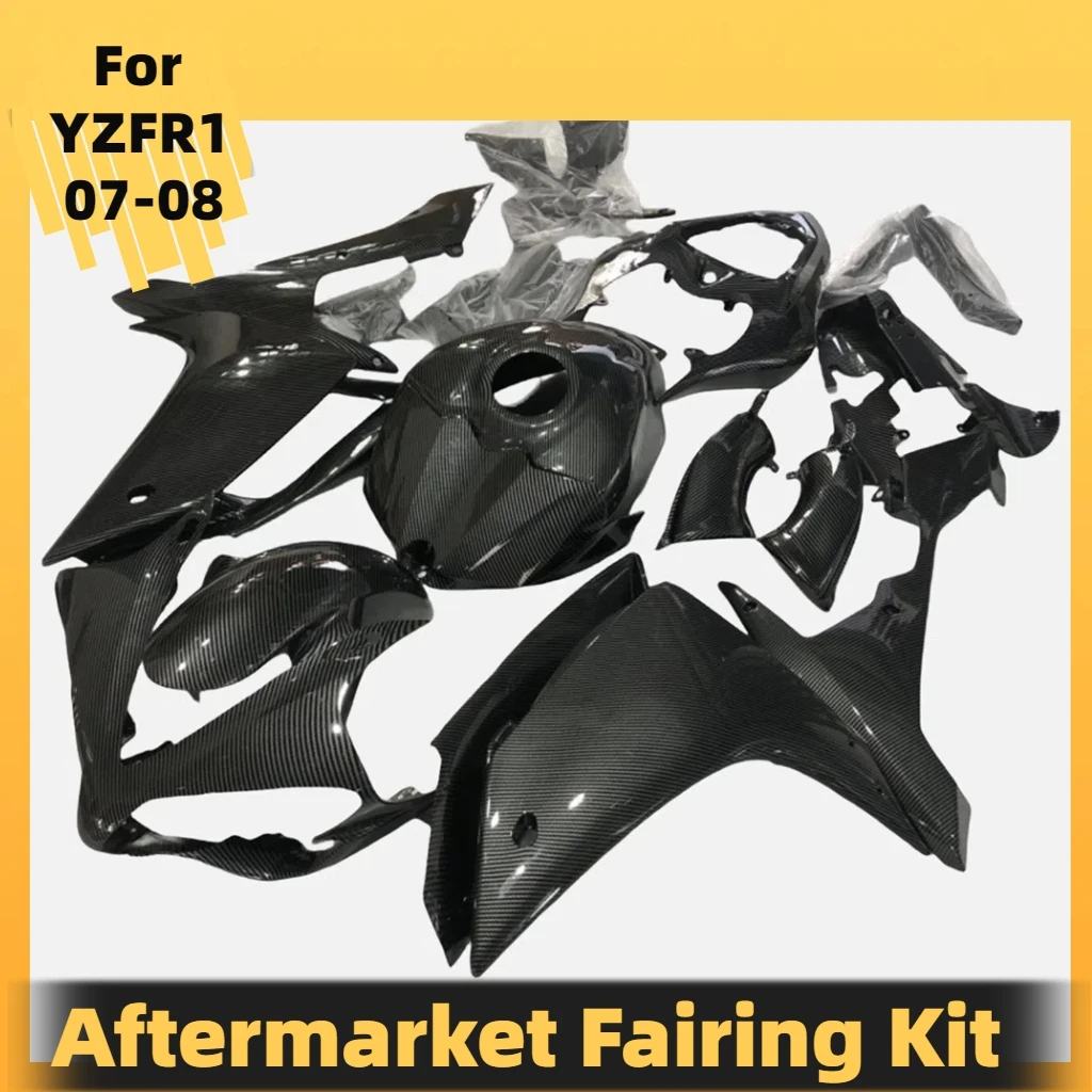 100% Fit Injection YZF R-1 2007 2008 Fairing Kit for Yamaha YZF R-1 07 08 Free Custom Motorcycle Body Works Mold