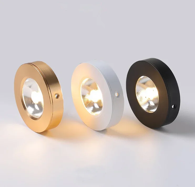 

LED down light surface mounting 3W5W7W12W15W open mounted spot ultra-thin non-drive ceiling indoor Spot
