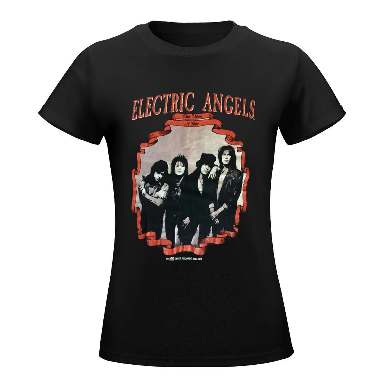 The Original Electric Angels T-Shirt plus size tops graphics summer clothes tops for Women