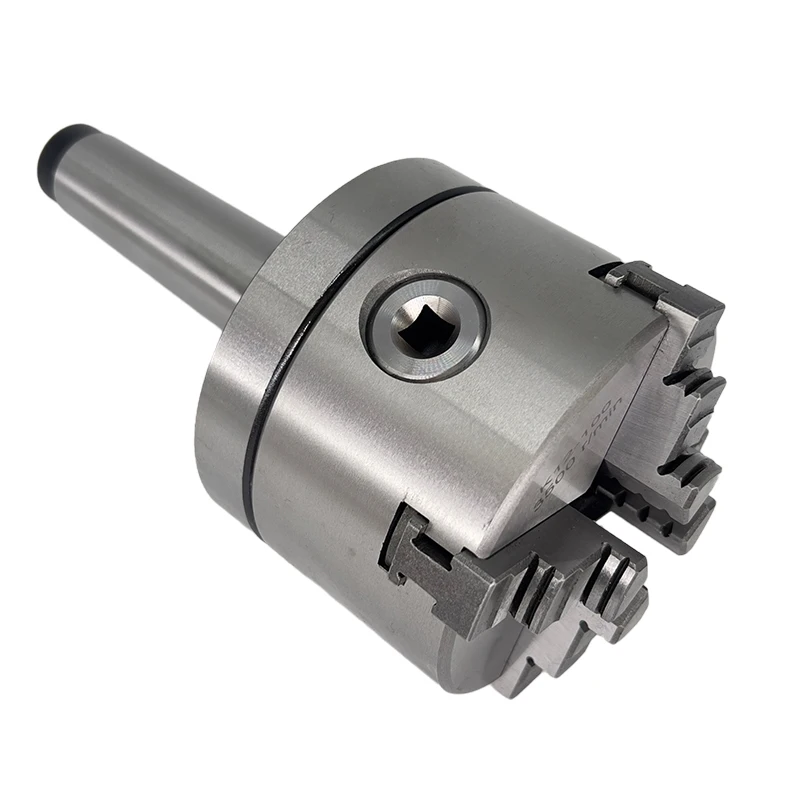 Taper Lathe Chuck 100mm With MT2-100 Chuck Flange Fix Type  Adapter Include