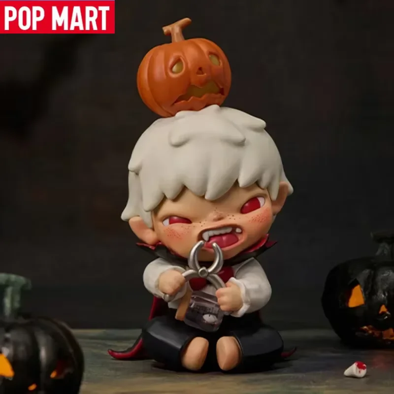 

POP MART Hirono Monster Is Carnival Series - Mystery Box Toys Doll Милая аниме-фигурка слепая коробка Guess Bag Настольные украшения Подарок