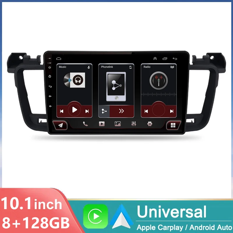 

Car Radio for Peugeot 508 508SW 2011 2012 2013 - 2018 Multimedia Player Android 14.0 Auto wireless Carplay Stereo GPS Head Unit