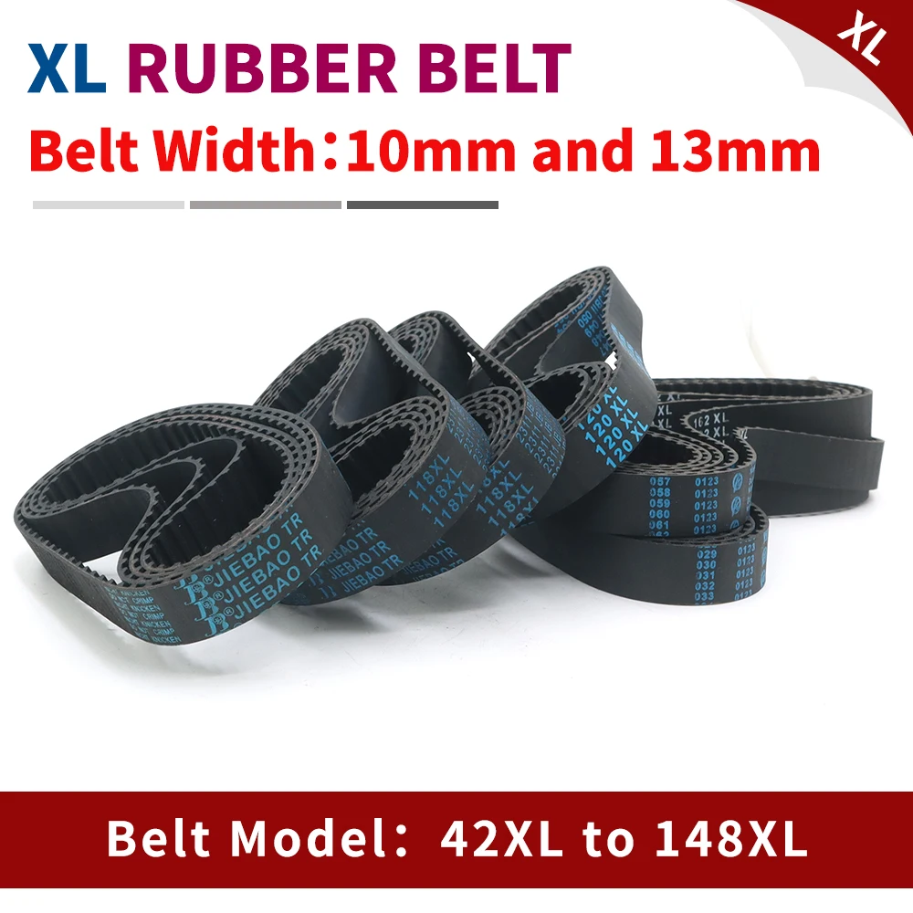 XL Timing Belt Model 42XL to 148XL 10mm 13mm XL Toothed Belt 48 56 60 72 76 80 86 90 92 100 110 112 118 120 126 130 132 140 XL