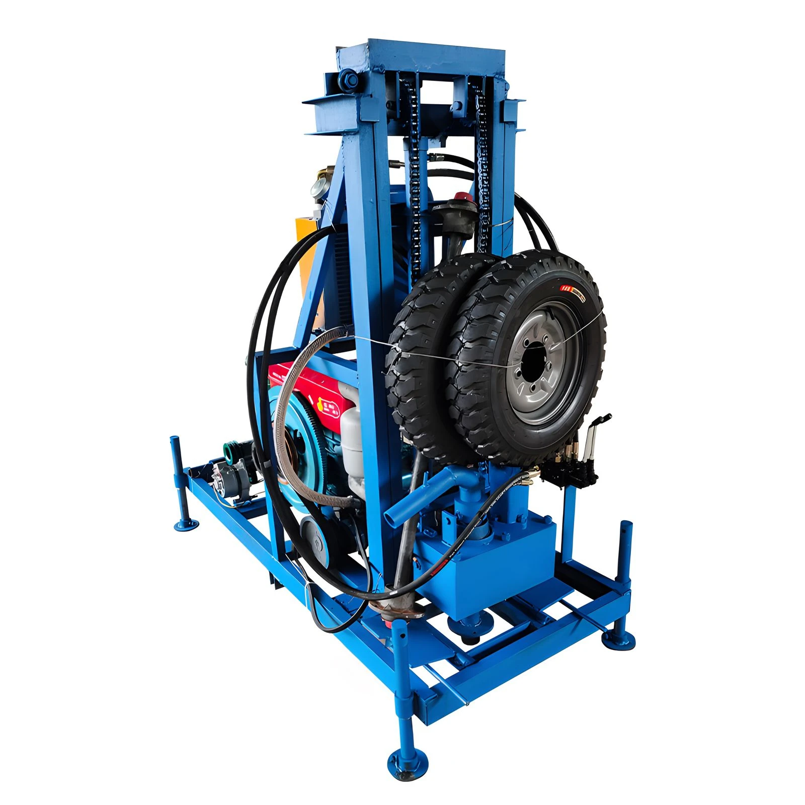 Powerful Deep Water Drill Rig for Accessing Hard-to-Reach Water Sources Within 200m
