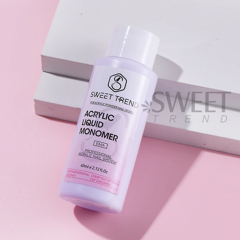 60 ミリリットルモノマーアクリルネイル液体プロフェッショナルネイルアートエクステンション彫刻ネイル用品 DIY クリスタル液体サロンマニキュアツール ﻿