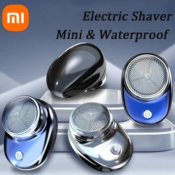 Xiaomi-Afeitadora eléctrica MIJIA, Mini afeitadora de viaje de bolsillo, portátil, inalámbrica, desmontable, recortadora de pelo y barba Facial