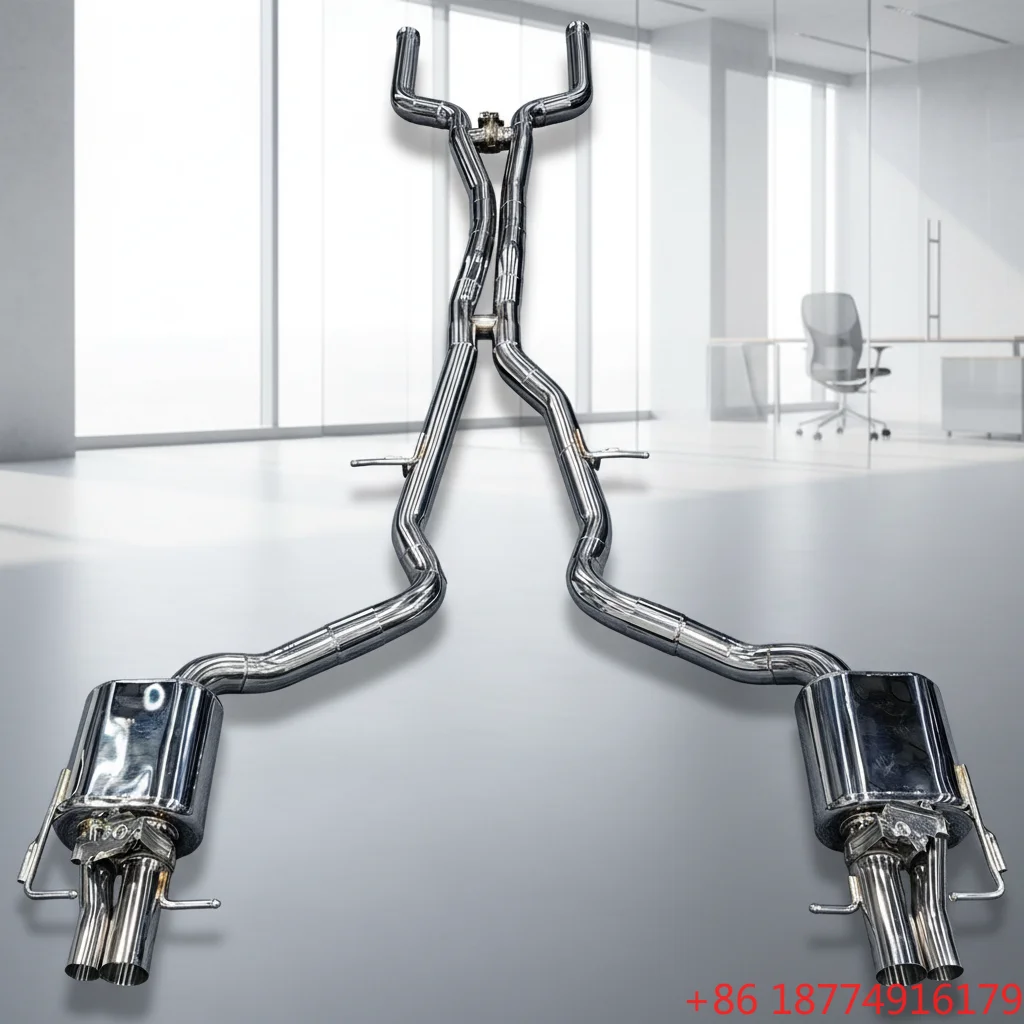 

Hot Sale Factory OBM MM Ss304 Catback Exhaust for GT63 GT63S 4.0T Muffler with Valve System