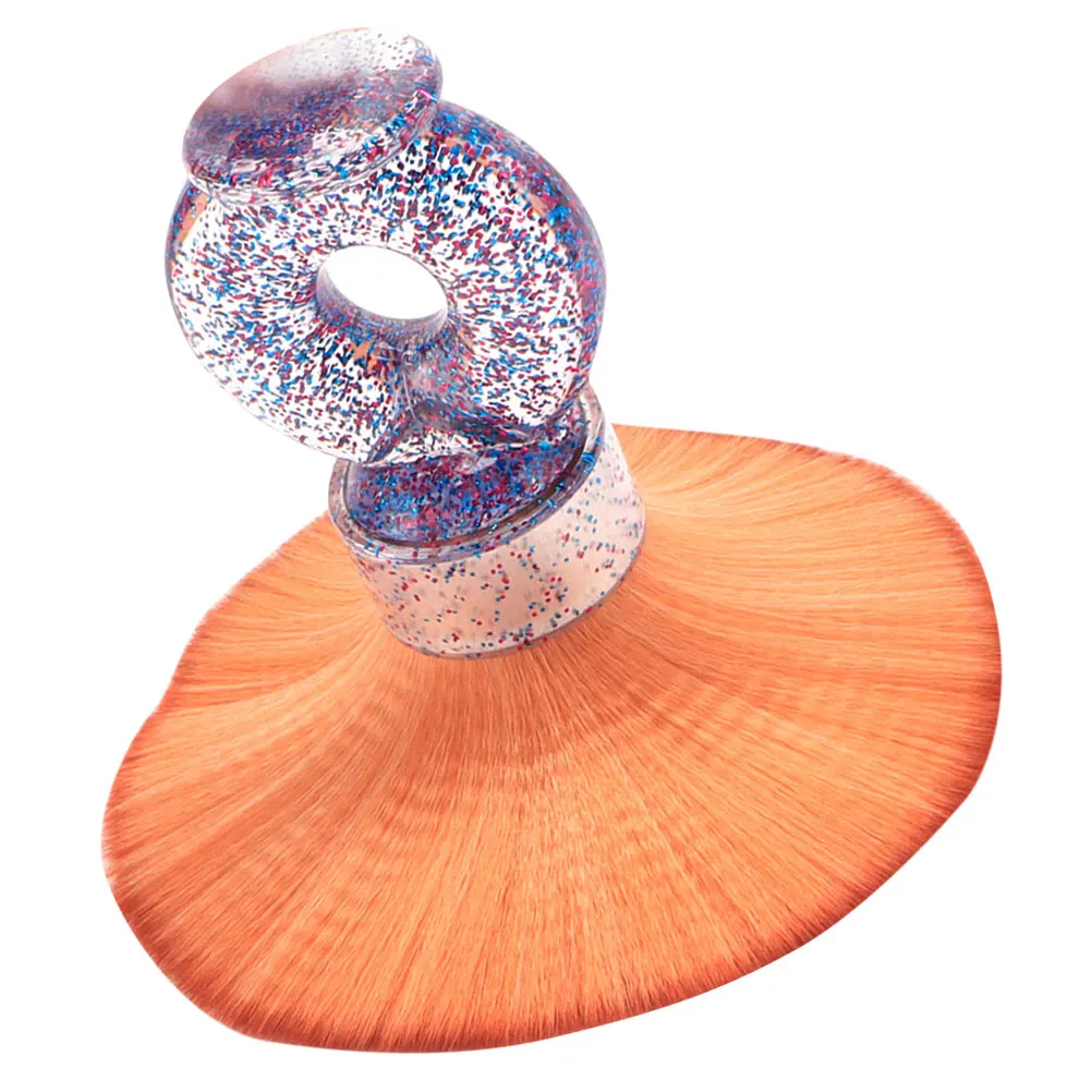 

Barber Brush Neck Duster Hair Salon Shaving Duster Compact Lightweight Comfortable Design Easy Hold Practical Gift Choice