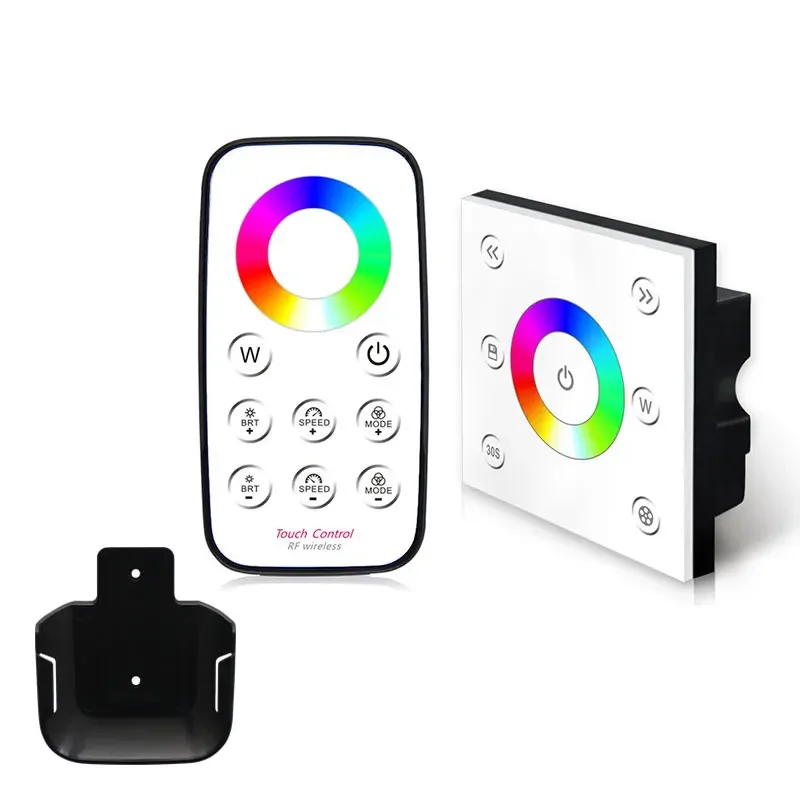 Wireless Remote Single-Zone RGBW Controller T4+P4 dimming color temperature RGB/RGBW control 4096 grey scales per channel