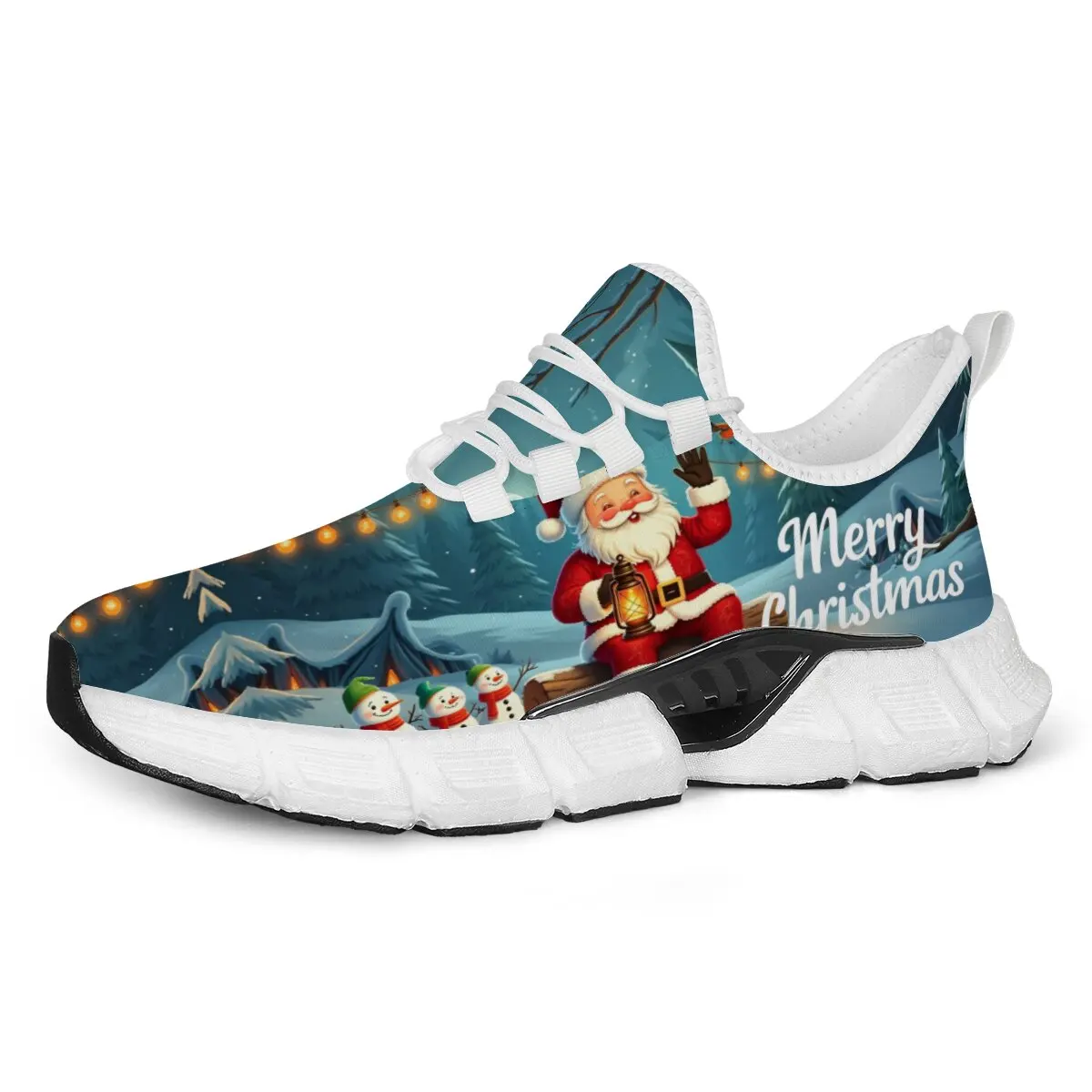 

Custom-made Sports Flat Shoes for Men Women Featuring The Death God Halloween Christmas Cartoon Pattern Lace-up Casual Shoes