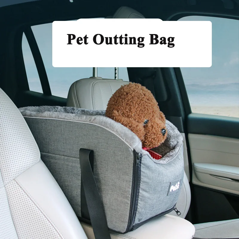 

Автомобильные сумки для кошек, кровать для собак, сумка для центральной консоли автомобиля, дорожная кровать для щенков, автомобильное сиденье, уличная сумка для домашних животных, съемная моющаяся