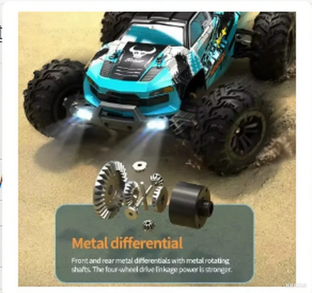 SG116MAX/SG116PRO 1:16 40/80 km/h 4WD Rc Auto High Drift Speed LED Scheinwerfer Auto Spielzeug