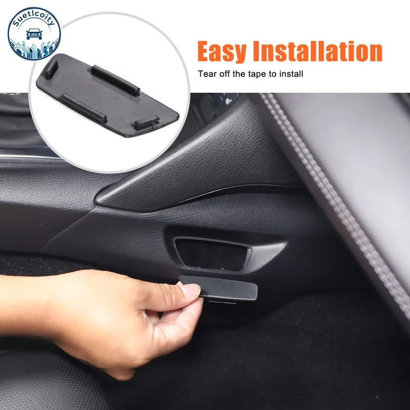 Car Passenger Cupholder Hole Anti-Clogging Cover Trim For Mazda MX-5 Miata ND 2016-2026 ABS Black Interior Car Accessories
