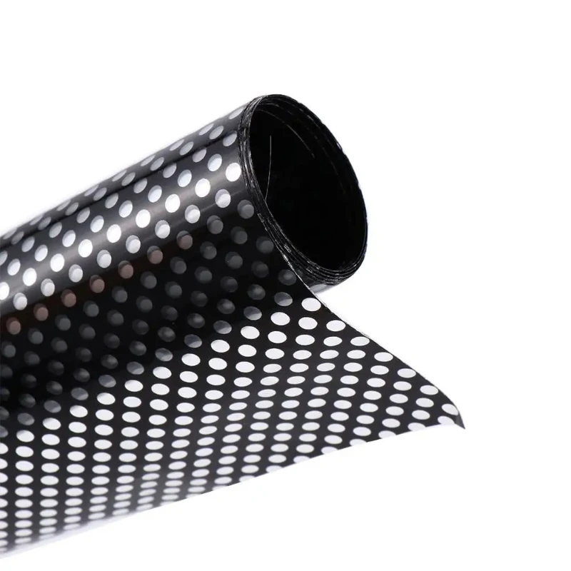 Room Darkening Bedroom Self-adhesive Sun Blocking Anti-UV Mesh Glass Sticker Window Film Window Stickers Decal