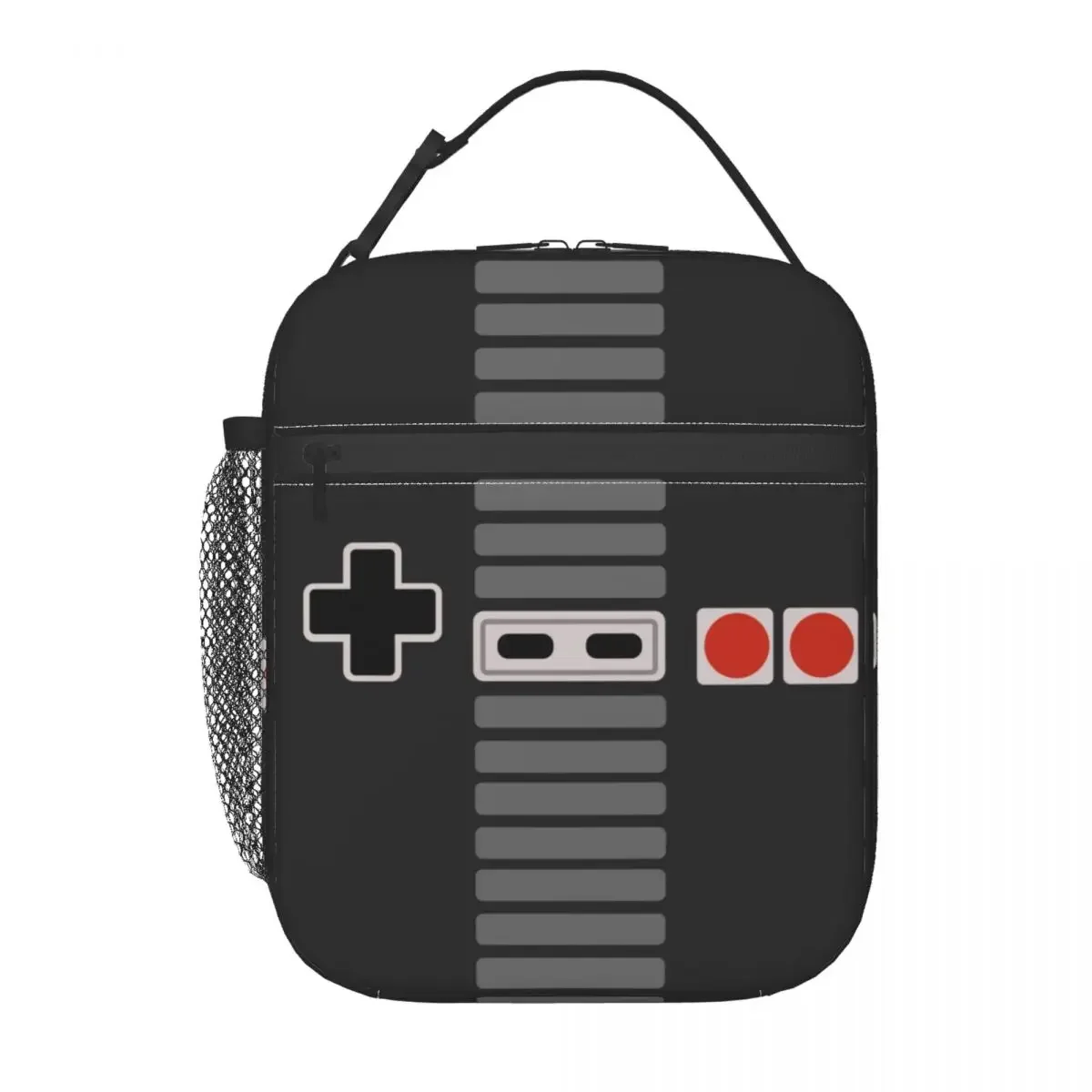 Retro Vintage Gaming Controller Insulated Lunch Bag Picnic Video Game Geek Gamer Resuable Cooler Thermal Lunch Box Women Kids