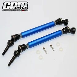 GPM Metal Aluminum Front Rear Drive Shafts 5451X 5451R 5650R for TRAXXAS 1/10 SUMMIT E-REVO ERVO 3.3 RC Cars Upgrade Accessories