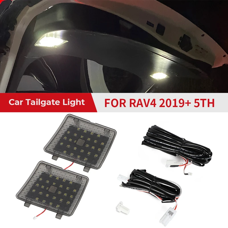 For Toyota RAV4 RAV 4 5th 2019 2020 LED Car Tail Lights Rear Cargo Trunk Light Tailgate Lamp Suitcase Lights for Rav4 2022