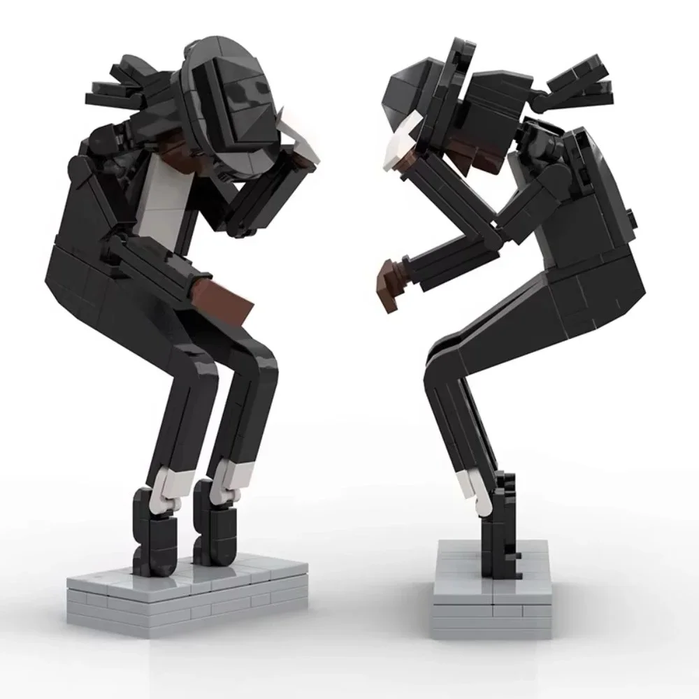 MOC Music Superstar, Singer and Dancer,, Michael Jackson, Building Blocks, Bricks, NIOS Educational Toys, Christmas Gifts.