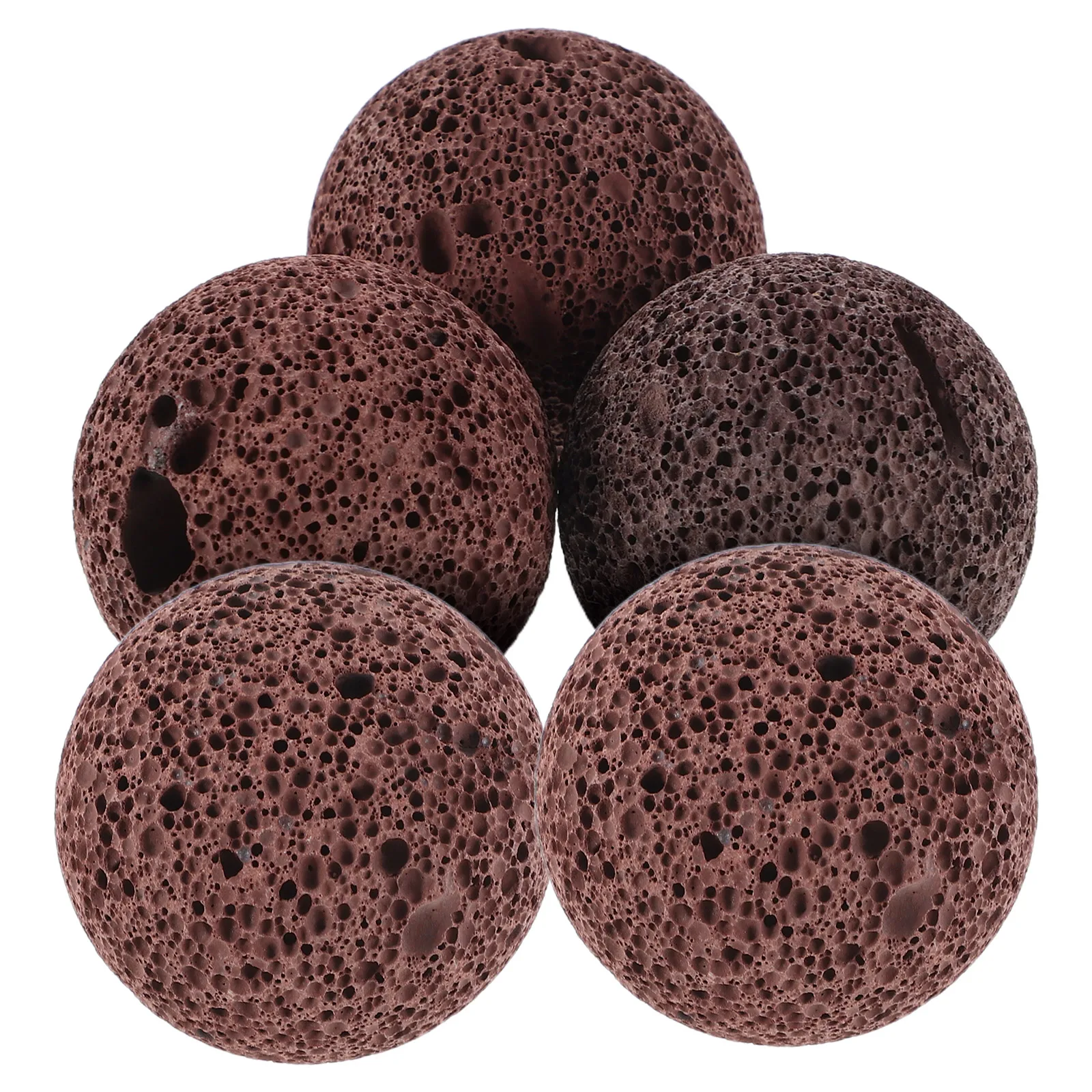 

5 Pcs Volcanic Rock Stones for Aquarium Pond Filter Natural Landscaping Fish Tank River Rocks Wastewater