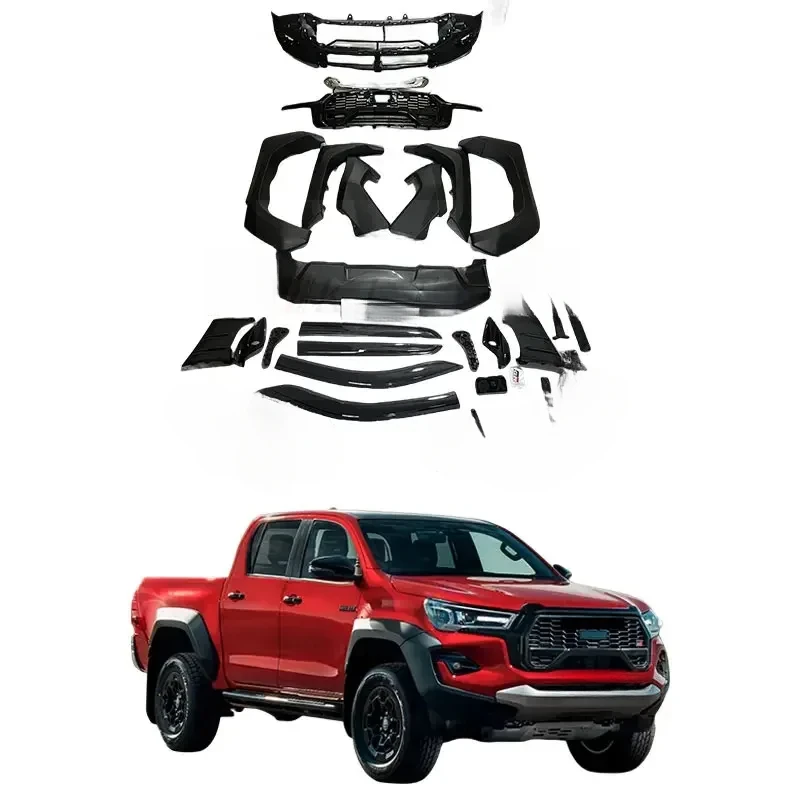 High Quality GR Sport Facelift Conversion Body Kit Fit Hilux 2016-2020