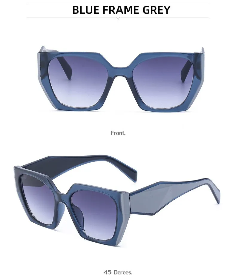 Mode Cat Eye Sonnenbrille Frauen 2025, Luxus Marke Design Vintage Quadrat Punk Sonnenbrille Für Damen Shades Retro Brillen UV400 – Detail 19
