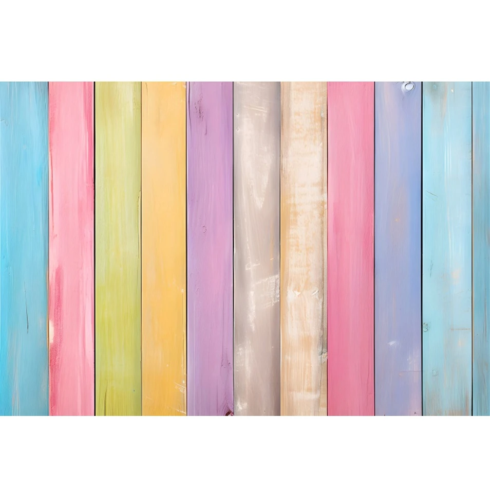 Vintage bunte Holz Hintergrund Holz Textur Boden Baby Kinder Geburtstag Party Hochzeit Fotografie Hintergrund Fotostudio Requisiten