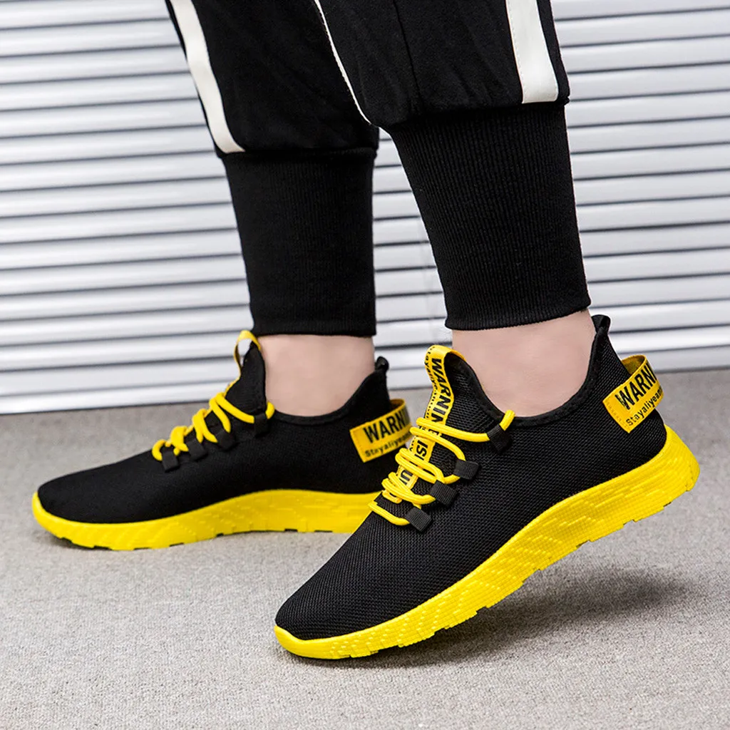 Men Sneakers 2024 New Breathable Lace Up Men Mesh Shoes Fashion Casual No-slip Men Vulcanize Shoes Tenis Masculino