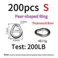 200pcs Pear O S
