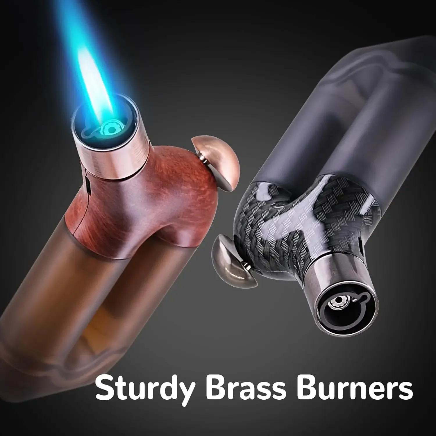 2024 Creative Windproof Cigarette Cigar Lighter Butane Gas Lighter Mini Welding Gun Unusual Lighters Gift Smoking Accessories