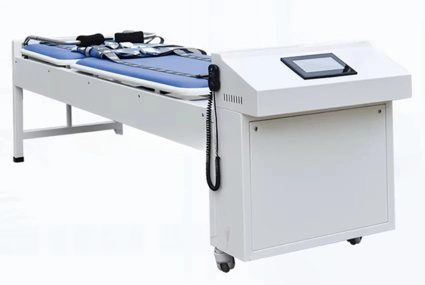 Back spinal traction bed Electric lumbar traction bed