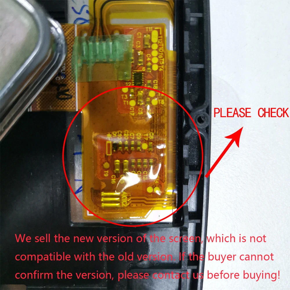 Display LCD e touch screen con cornice per BMW Motorrad Navigator VI 6 (nuova versione)