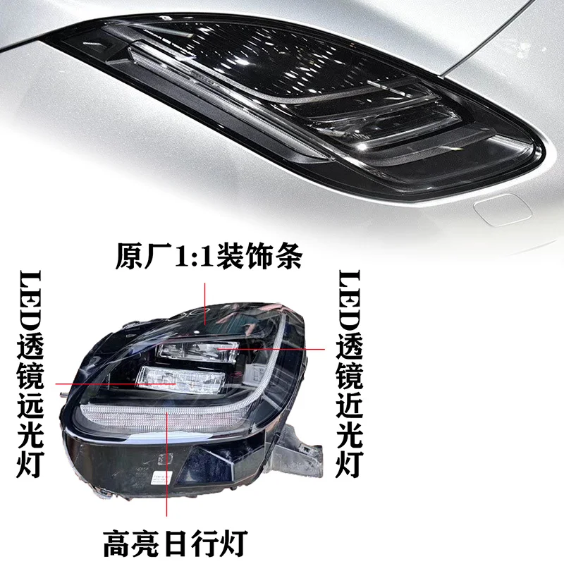 For High Quality Replacement LED Headlights F-TYPE 6000k Color Temperature 12v Voltage