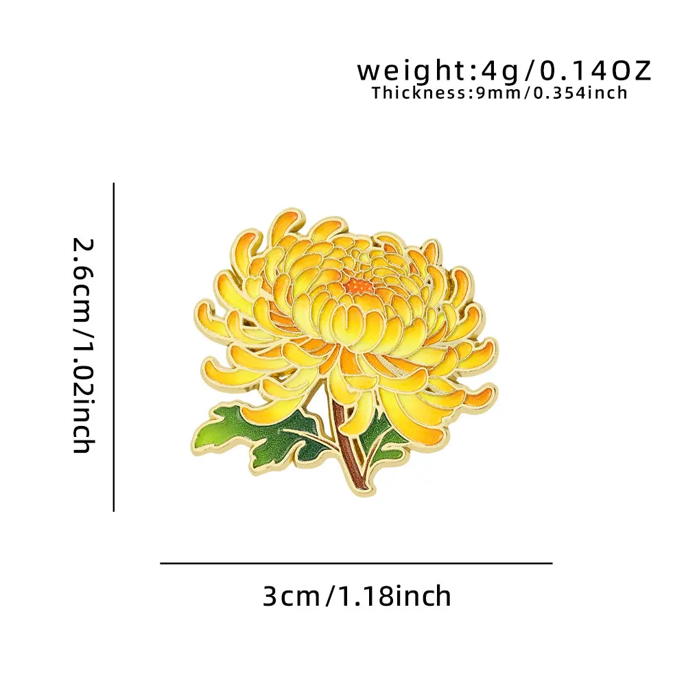 Elegante botanische Emaille-Blumenanstecker, sortierte Pflanzen-Reversbroschen, Natur-Abzeichen für Kleidung, Damen-Modeaccessoires