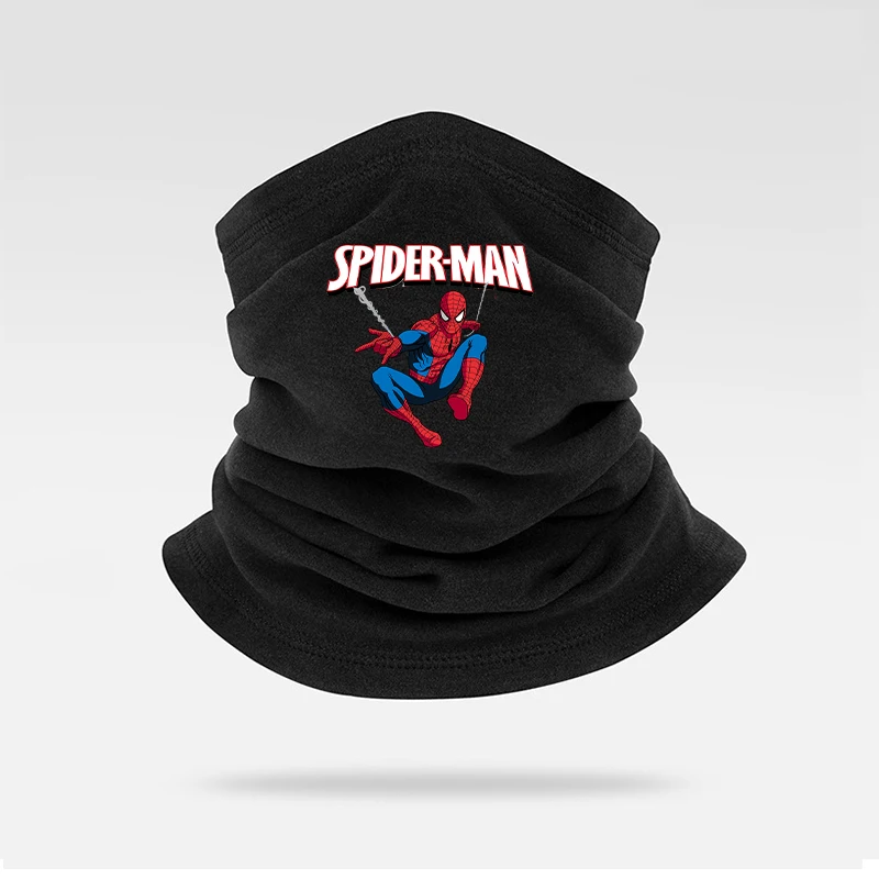 Spiderman Marvel Face Covering Cute Anime Kids Adult Winter Mask Guard Warm Shield Boys Man Cycling Face Masks Party Games Gifts